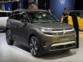 纯电紧凑型SUV！大众ID.CROSS实车亮相：外观硬核