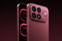 REDMI K100 Pro Max外觀圖發布：6.9英寸直屏 赤霞珠紅配色